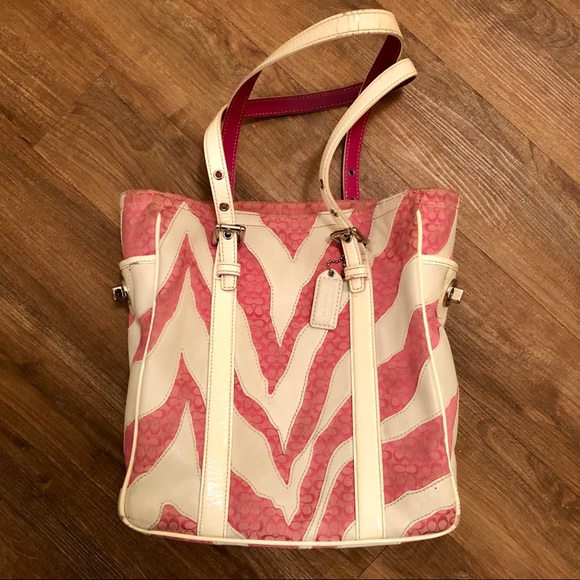 Coach Zebra Purse - Picture 2 of 4